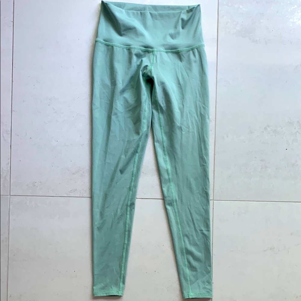 Sea foam Green Awakened Bohemian Leggings by Boho Beautiful small Teeki yoga